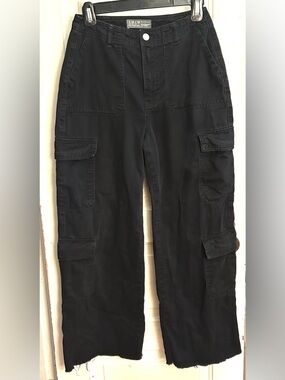 Primark Black Womens Cargo Pants with Utility Pockets